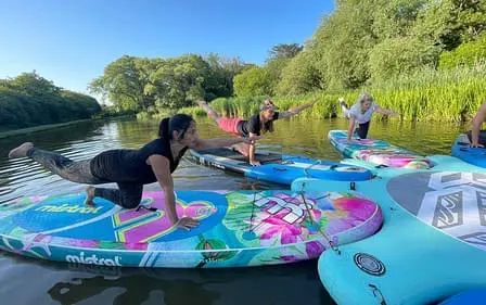 SUP Yoga with Bude Surfing Experience