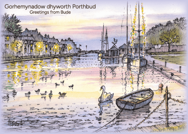 Assorted Bude Christmas Cards - Image 4