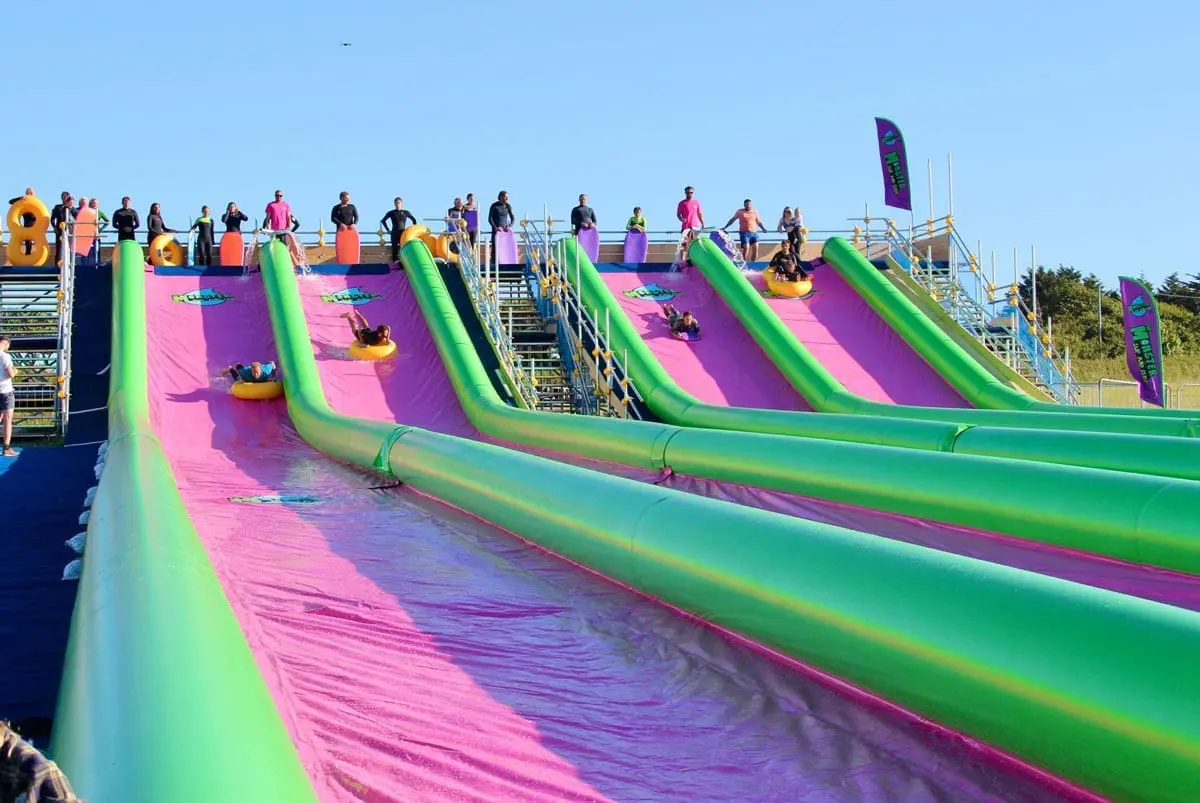 Monster Slip and Slide Bude
