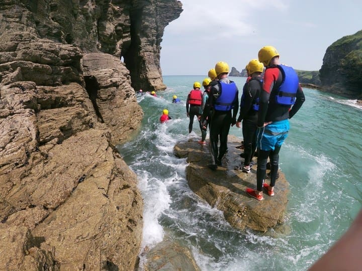 Coasteering with Freewave Surf Academy