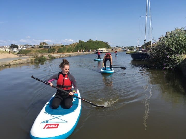 SUP with Freewave Surf Academy