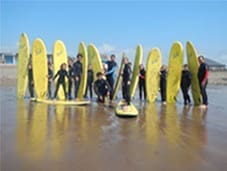 Surfing with Shoreline Extreme Sports