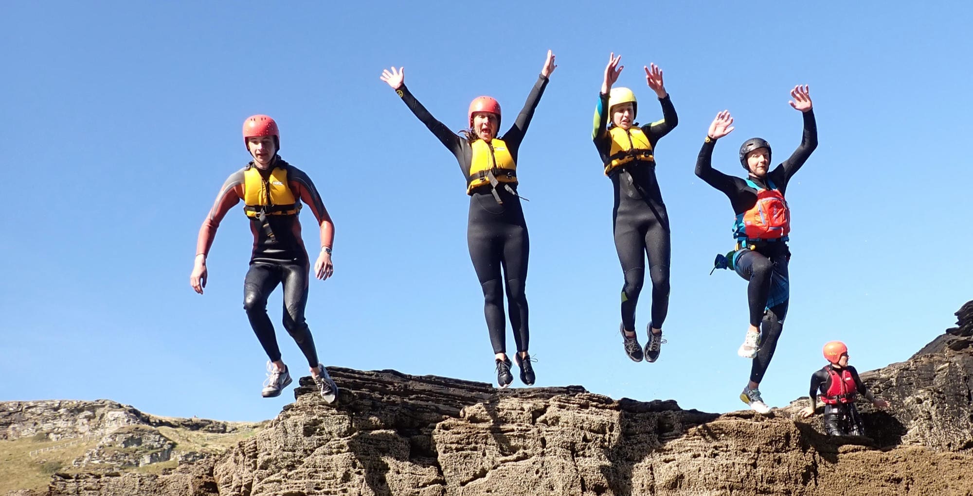 Coasteering with Saltwater Safari