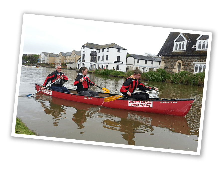 Canadian Canoeing with Atlantic Pursuits Visit Bude Holidays in