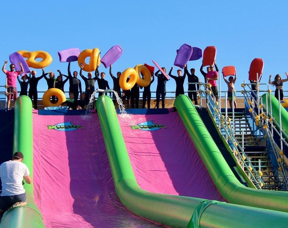 Monster Slip and Slide Bude