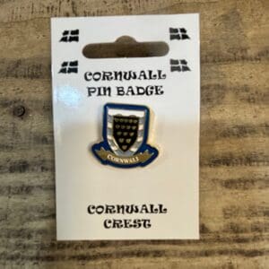 Cornwall Crest Pin Badge