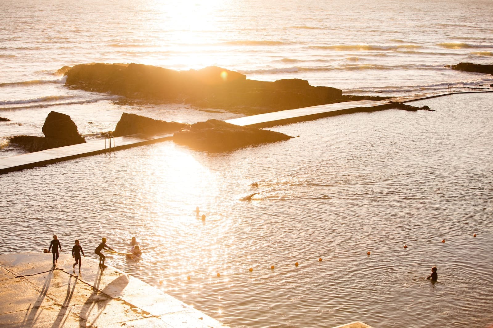 Sea Swimming in Bude