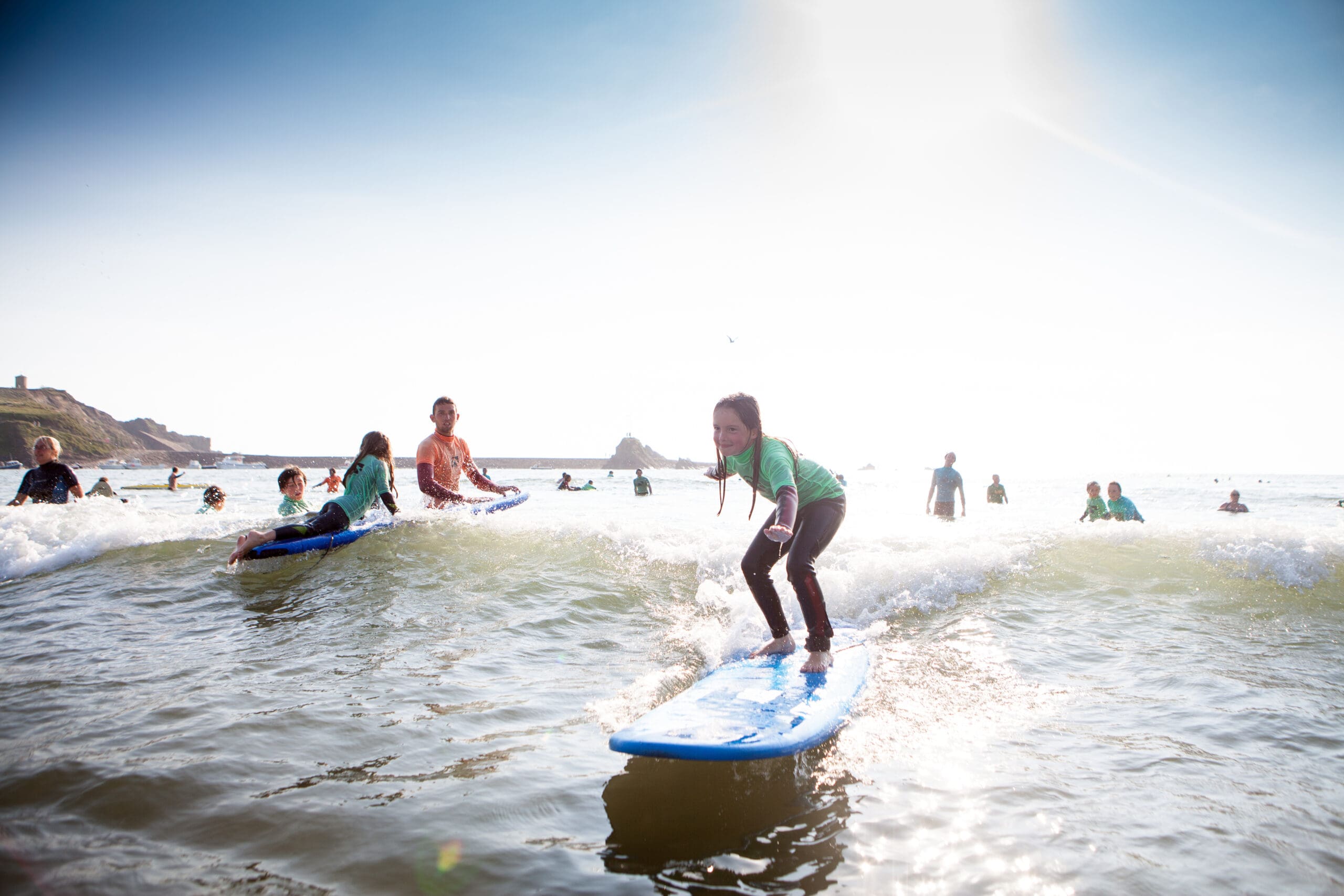 Surfing in Bude