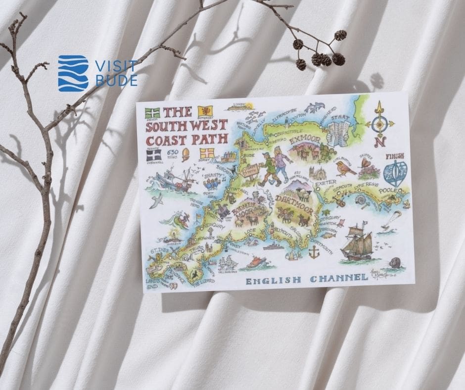 South West Coast Path Map - Image 2