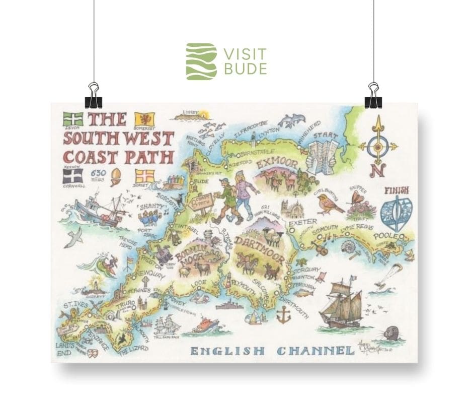 South West Coast Path Map - Image 4