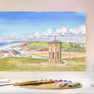 Storm Tower and Bude Sea Pool Canvas
