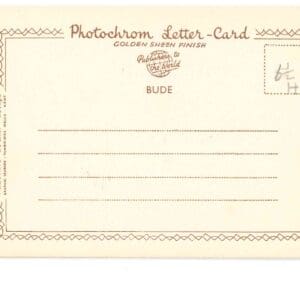 Photochrom Letter Card Greetings from Bude