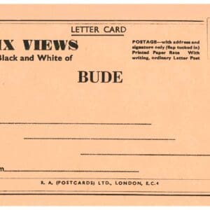 Six Views in Black and White of Bude